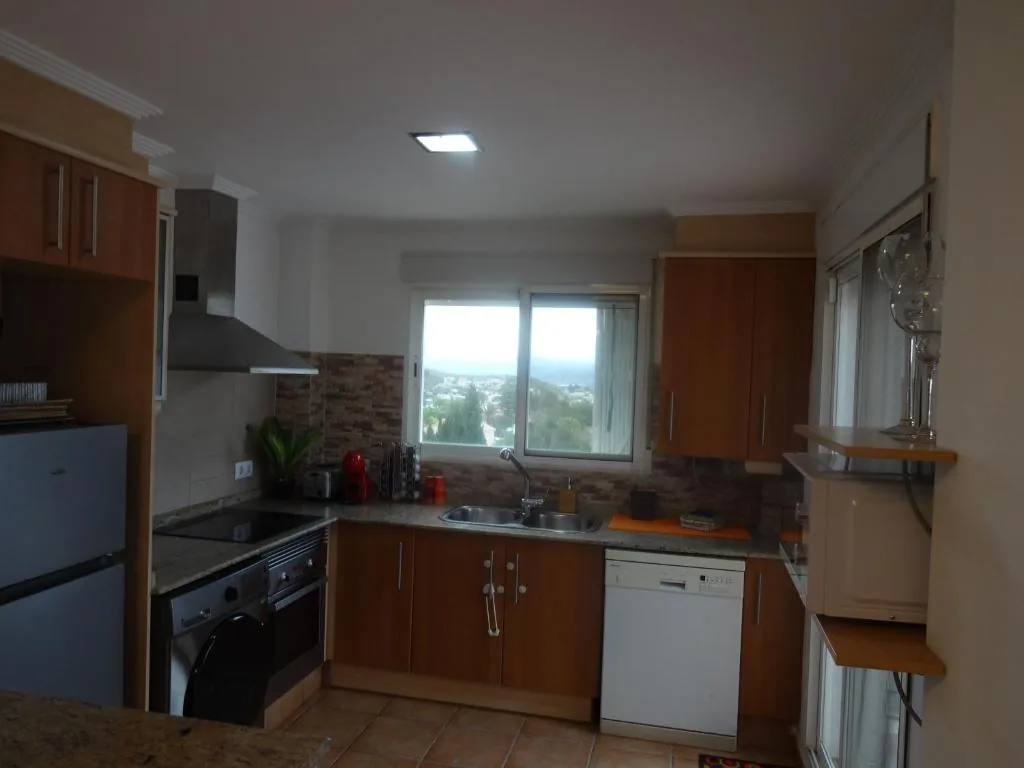 Cuisine équipée vue panoramique